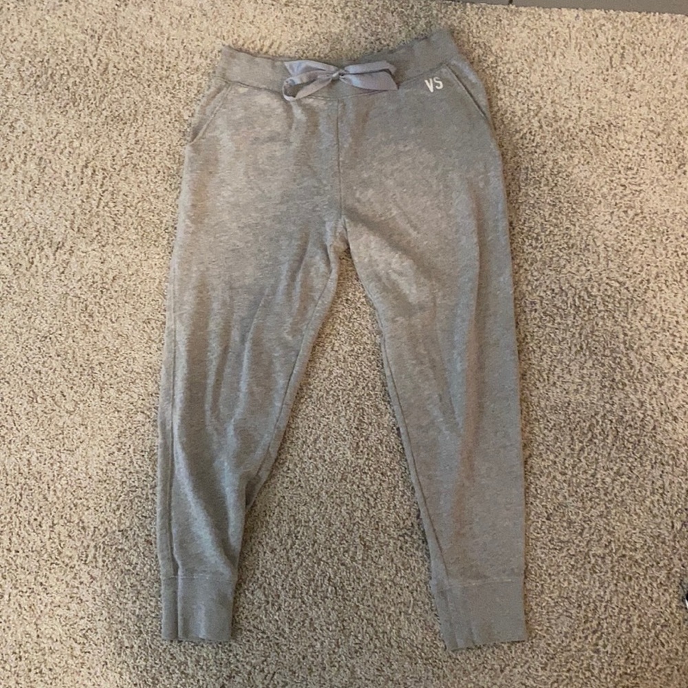 Grey Victoria secret sweatpants